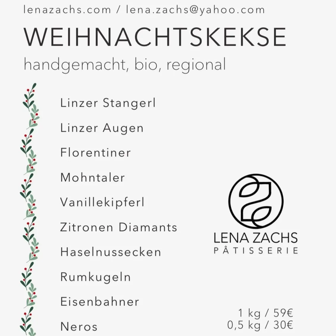 Weihnachtskekse 2025