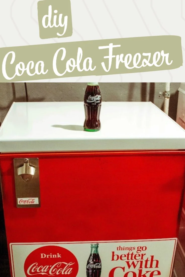 diy cola cooler cover