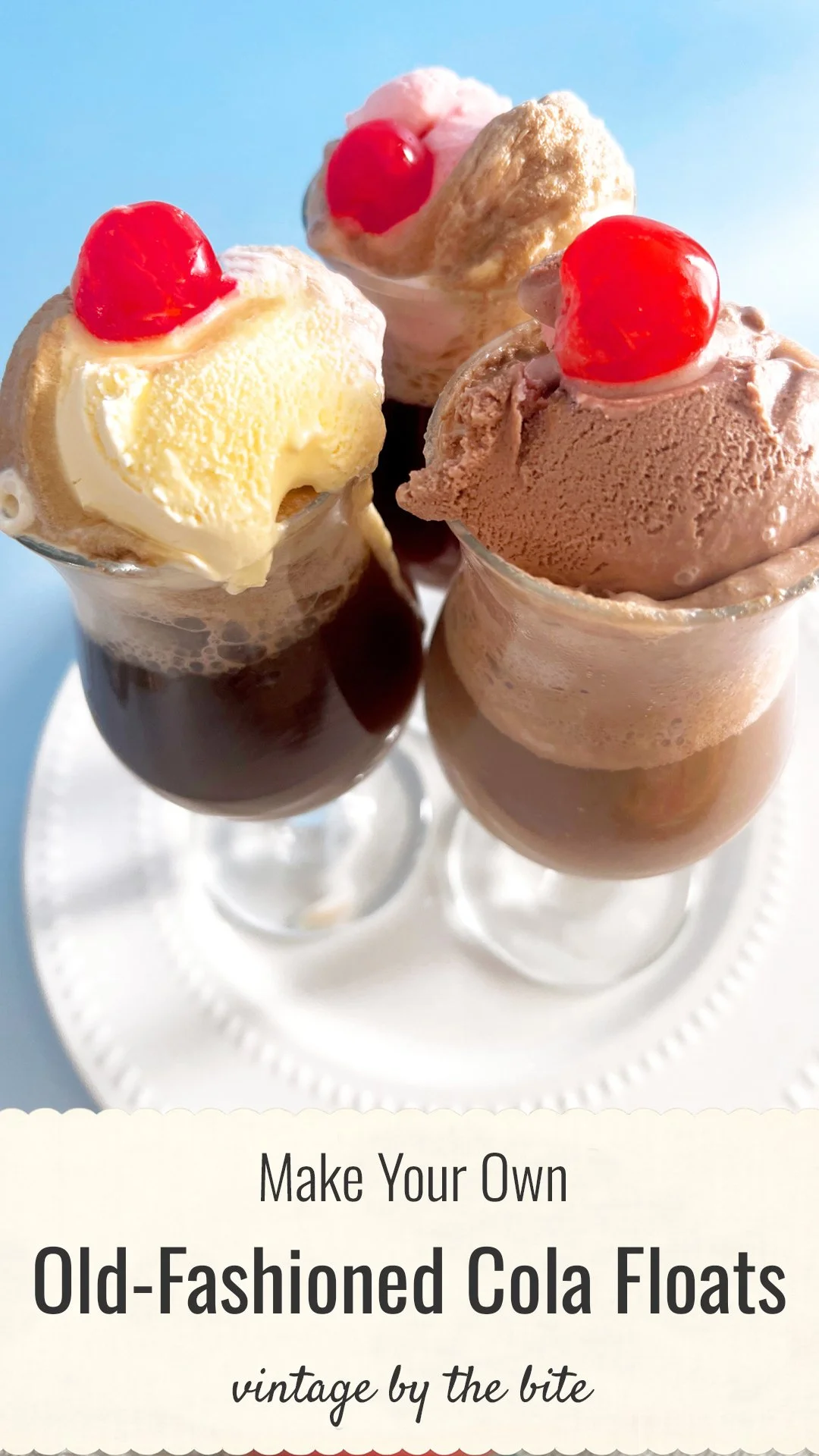 editorial style pin cola floats - no link