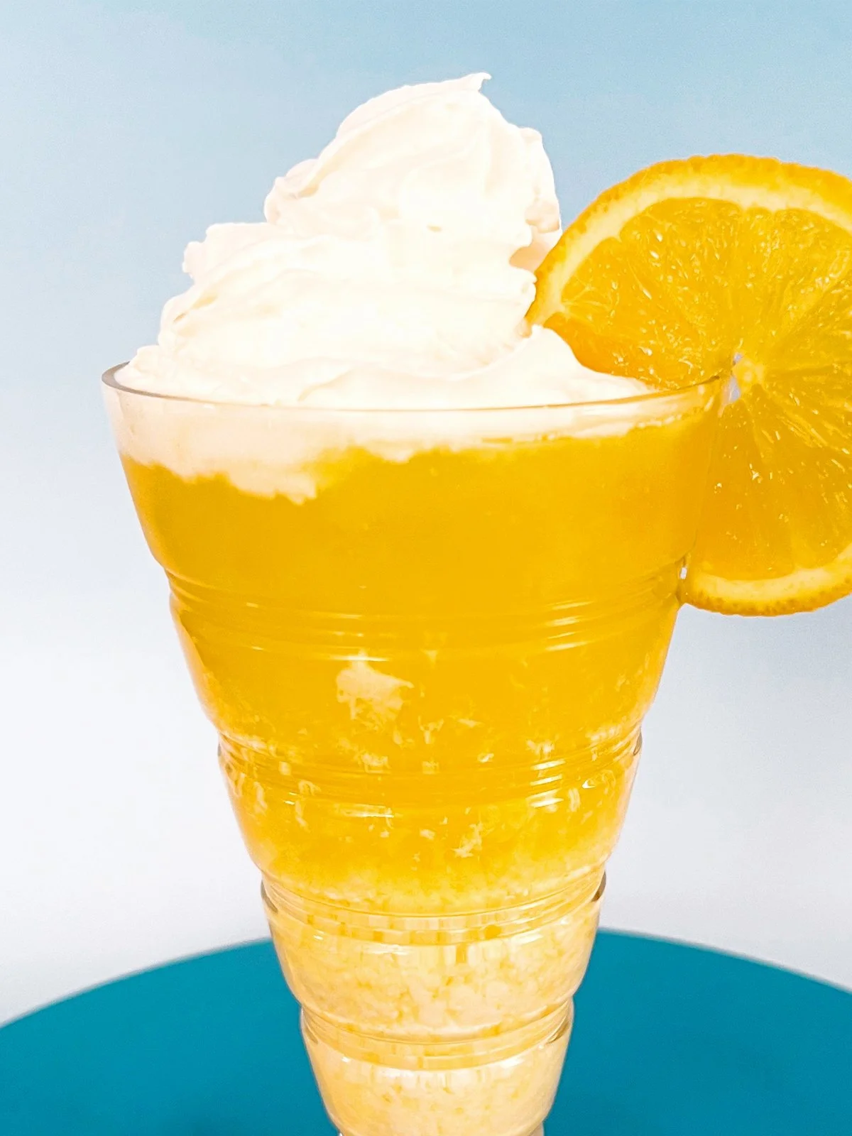 orange fizzy soda