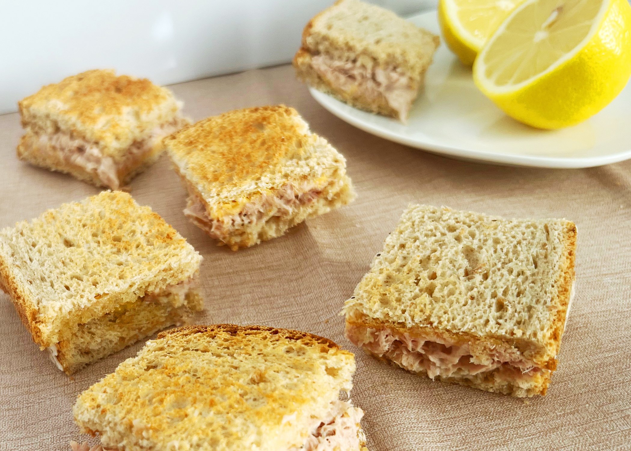 1950s Cheesy Tuna Toasties