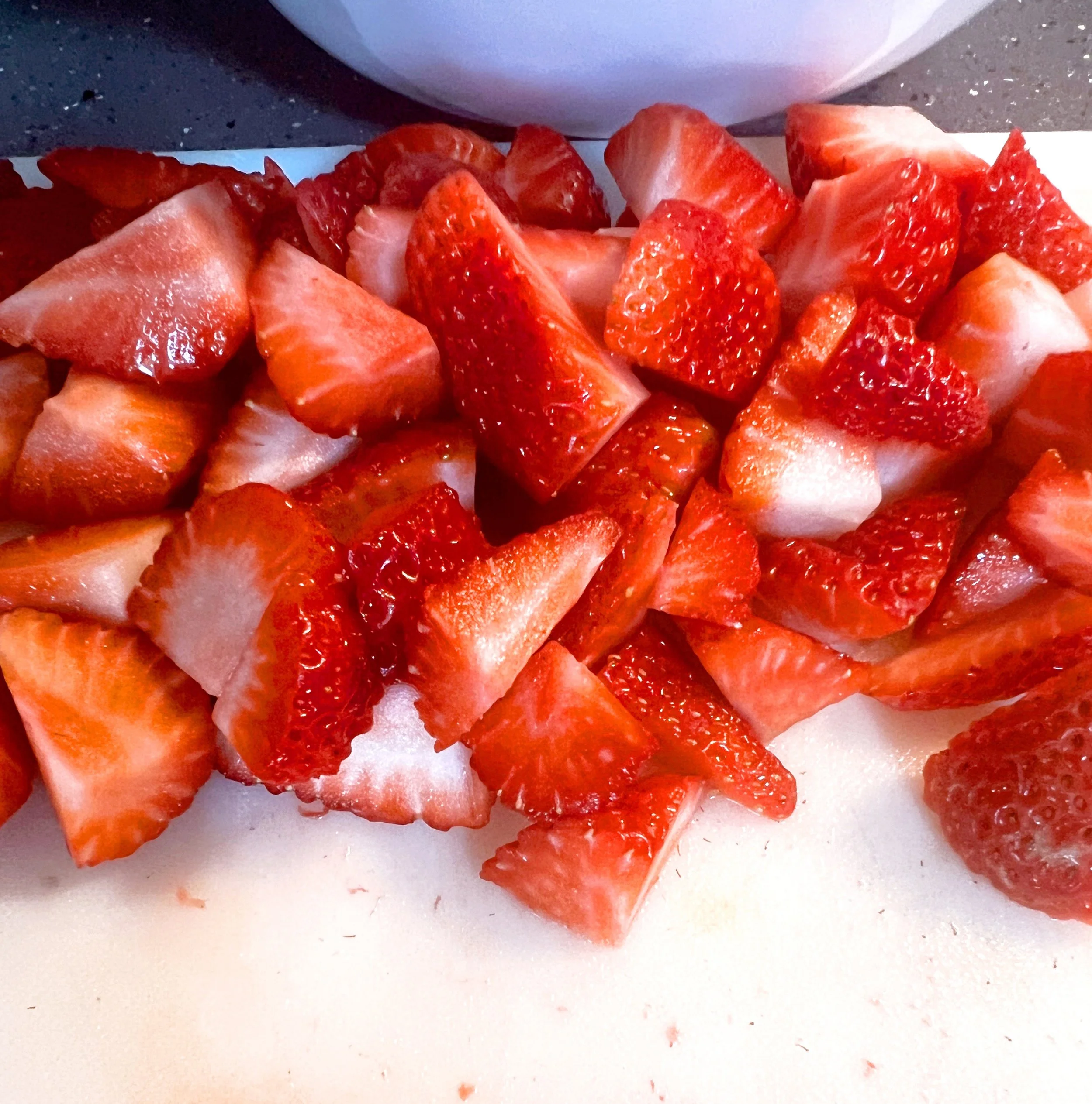 rum sauce and strawberries 4achopped strawberries.jpg