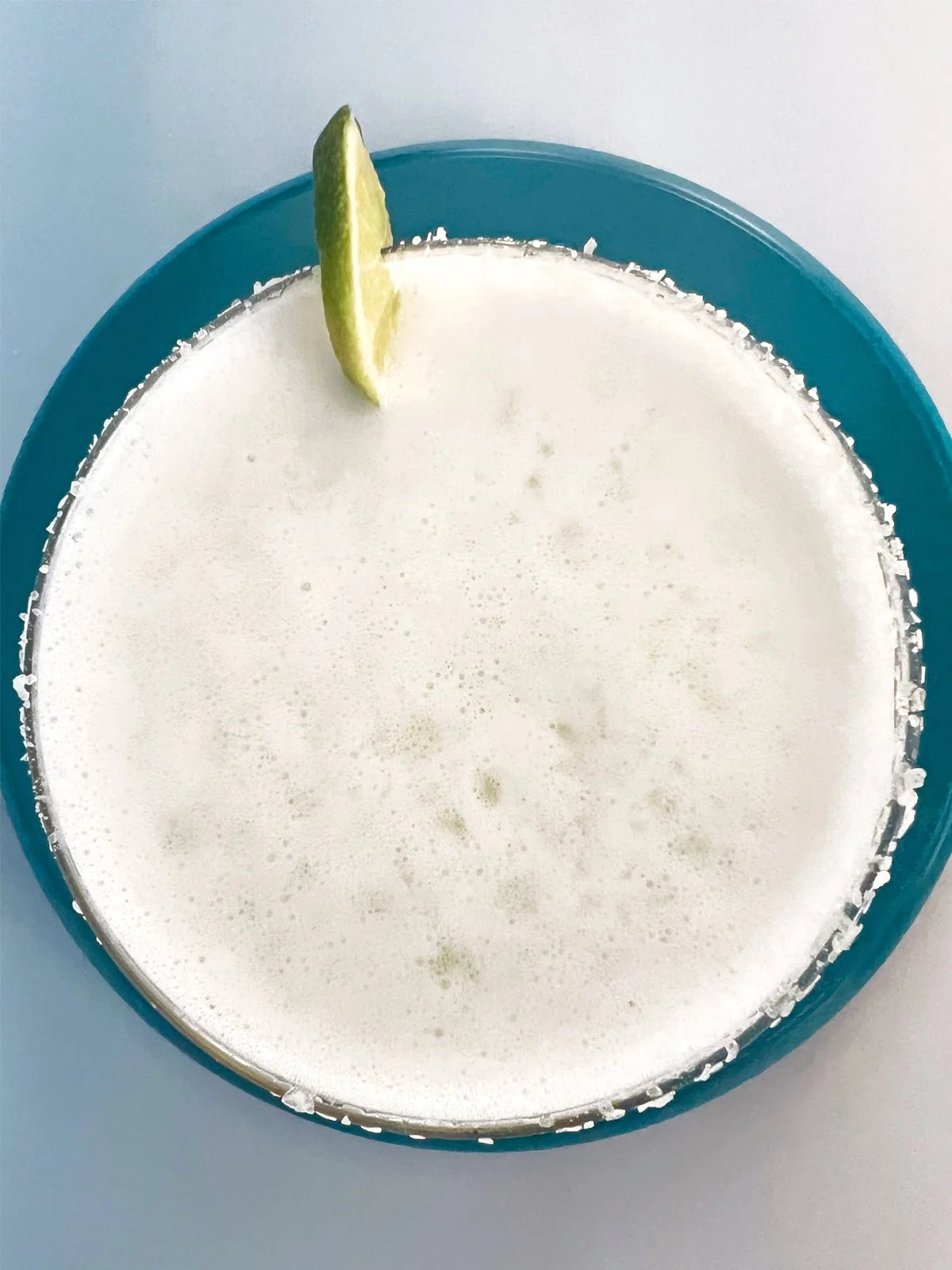frothy margarita