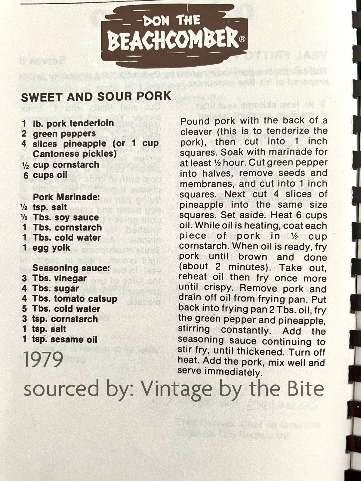 original recipe