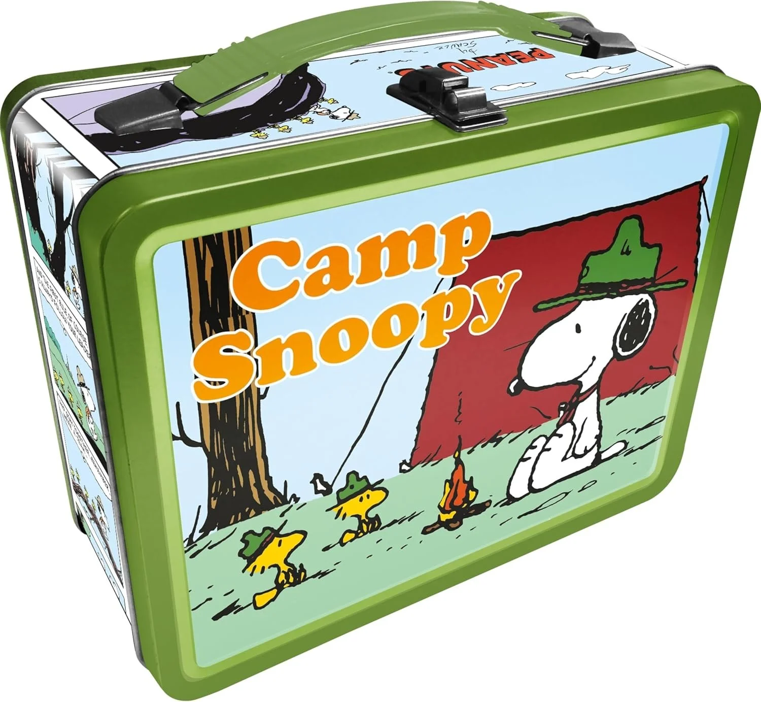 snoopy retro lunch box