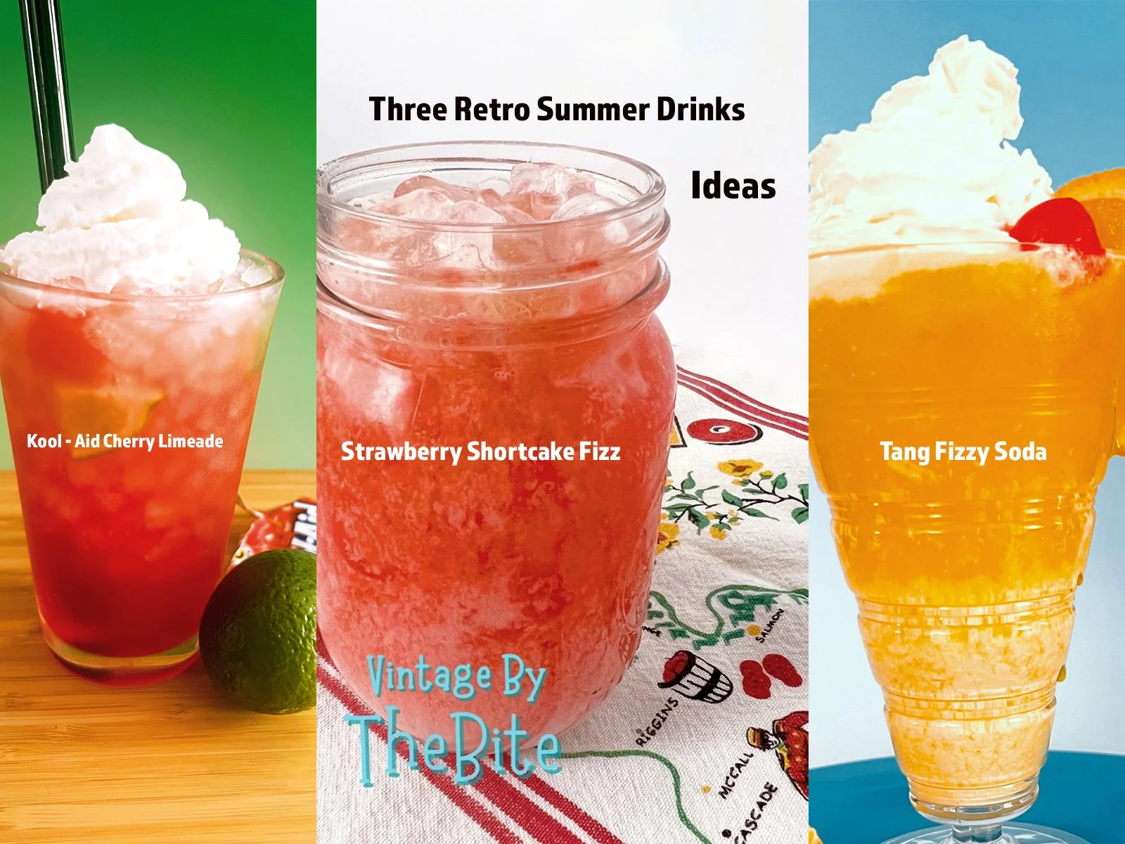 3 Retro inspired Iced Drinks You Can Make at Home