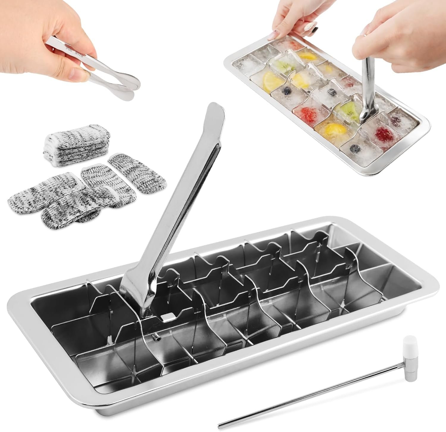 metal ice tray