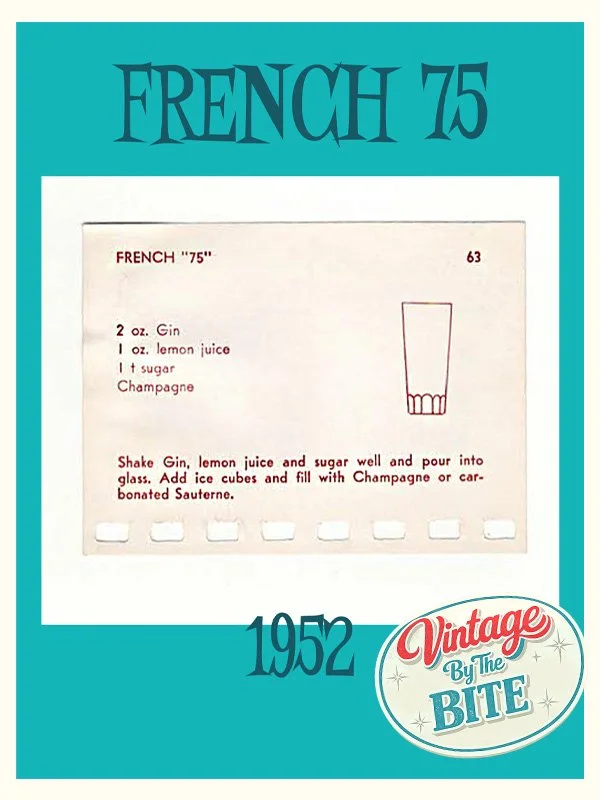 french 75 cocktail recipe 1952