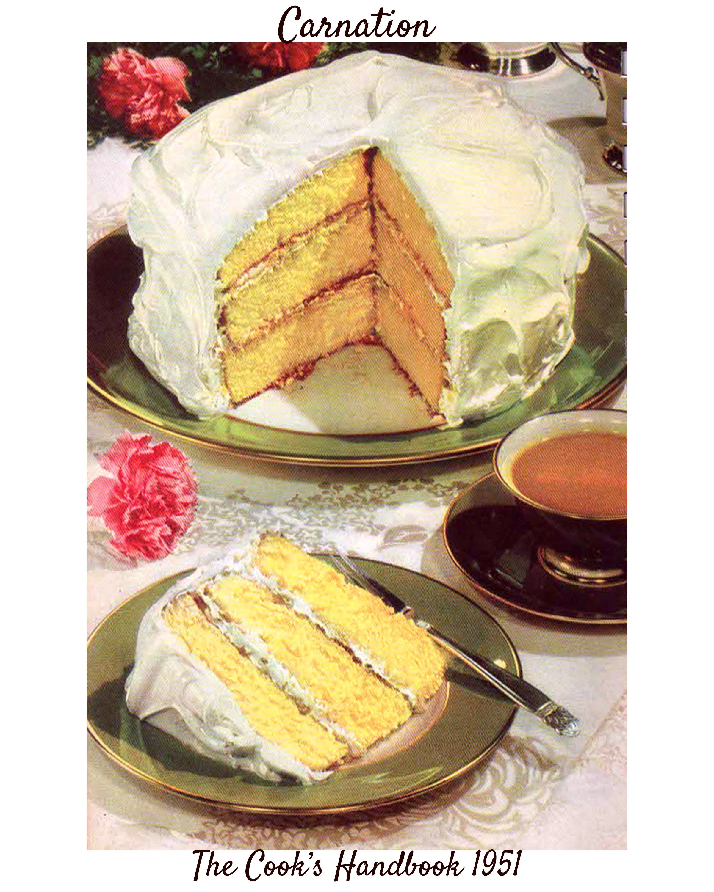 free cake printable - from vintage by the bite