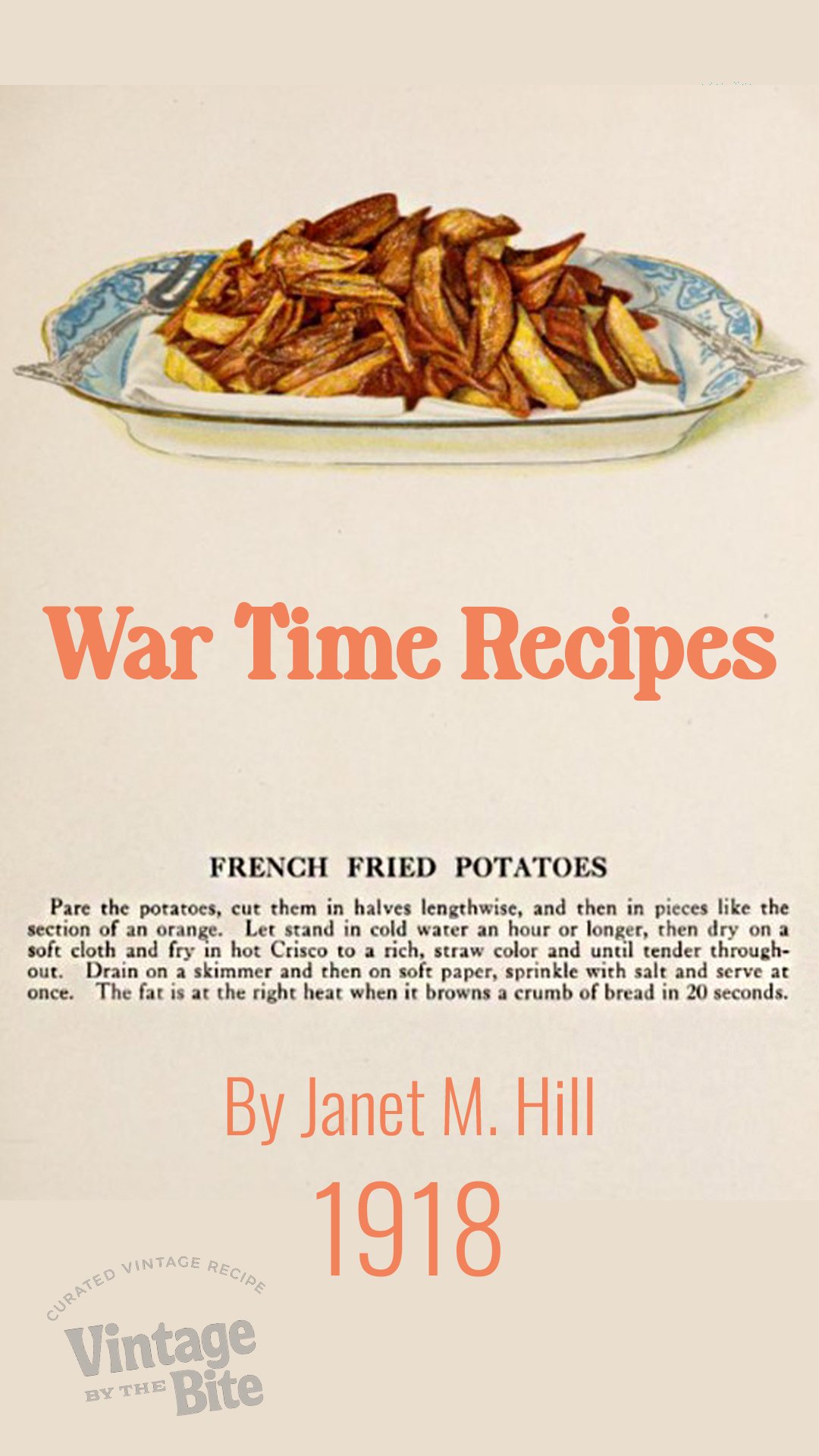 1918 war time recipe / personal recipe
