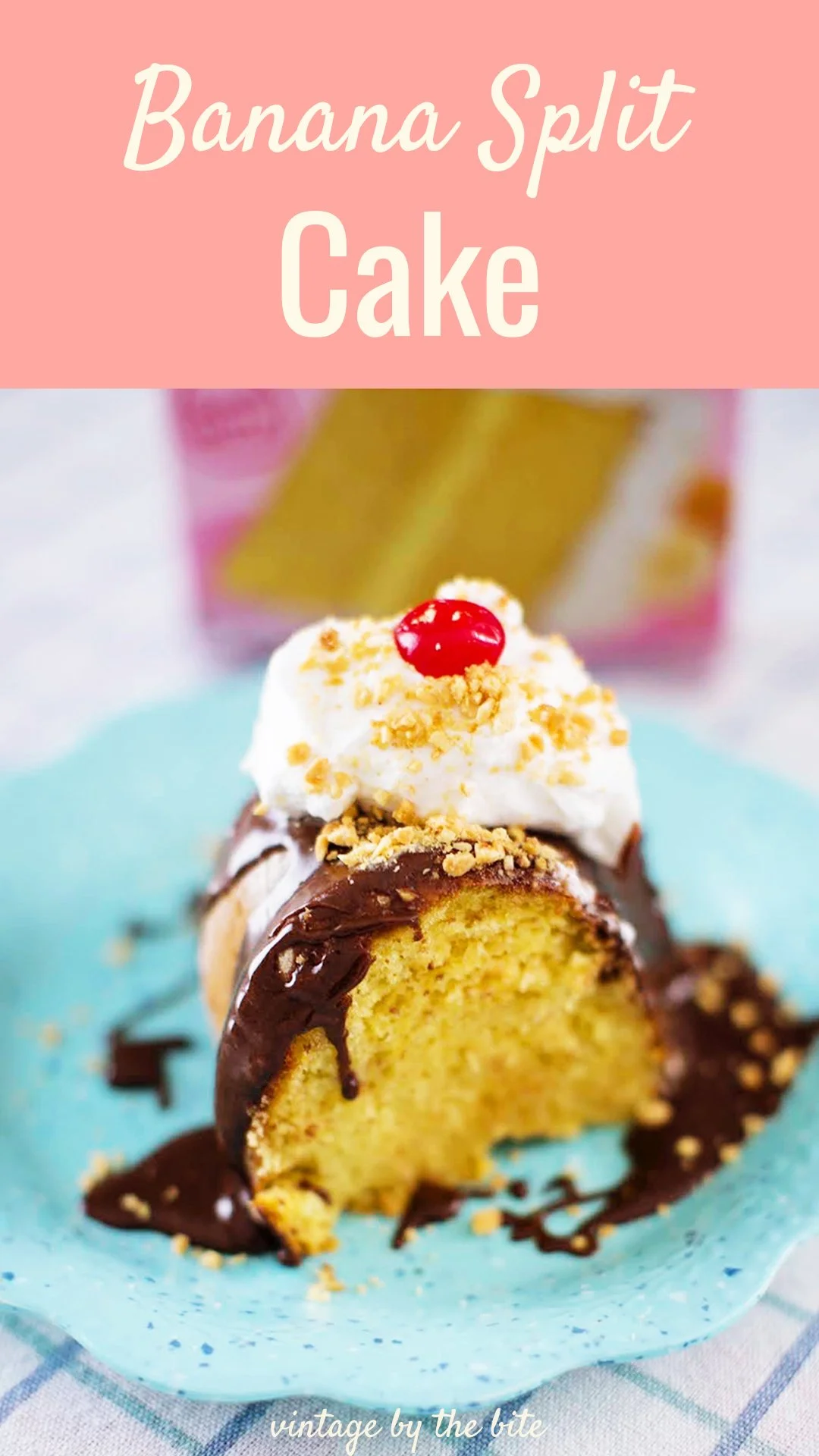 banana split cake recipe link