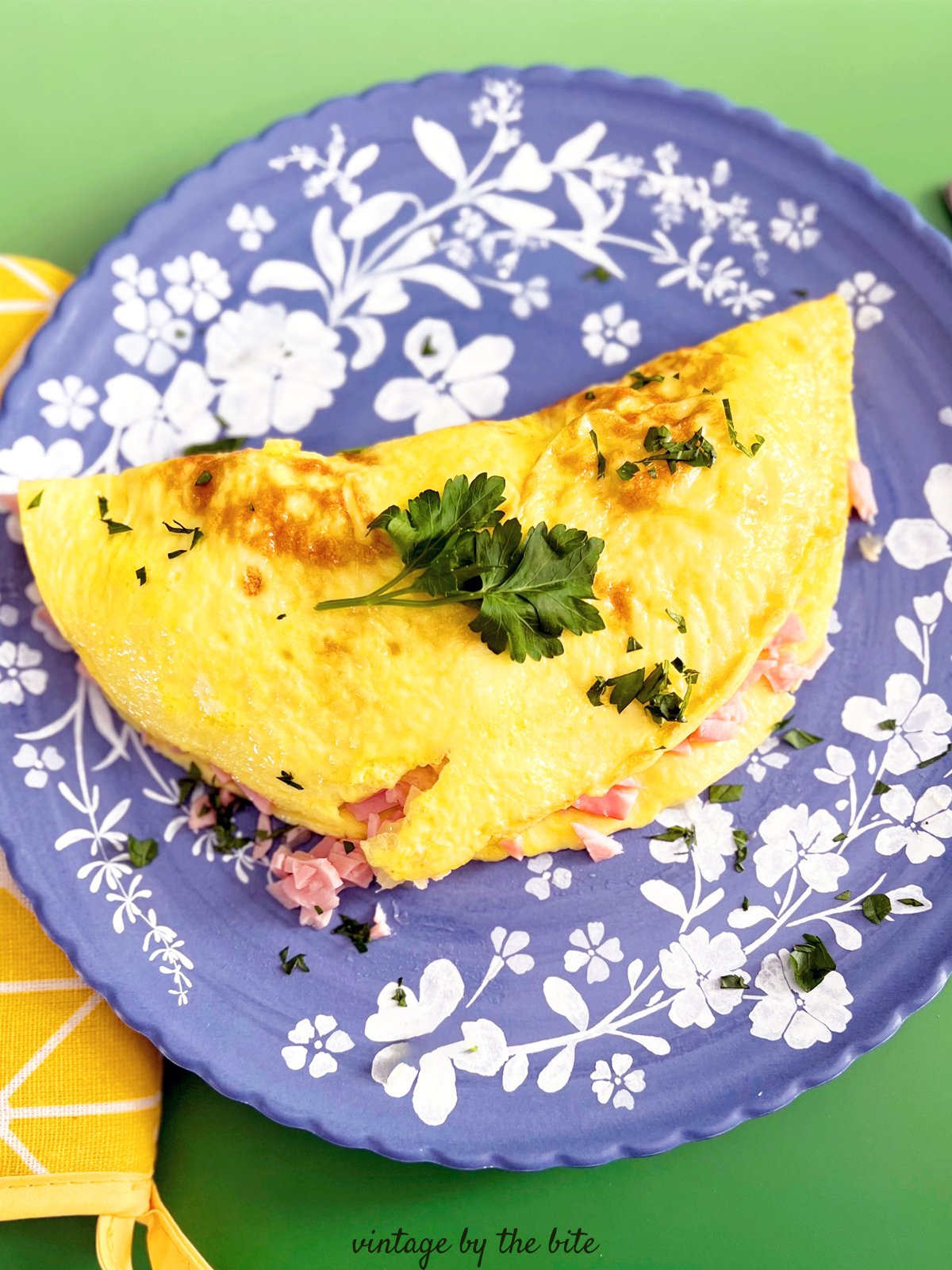 midcentury easter omelet