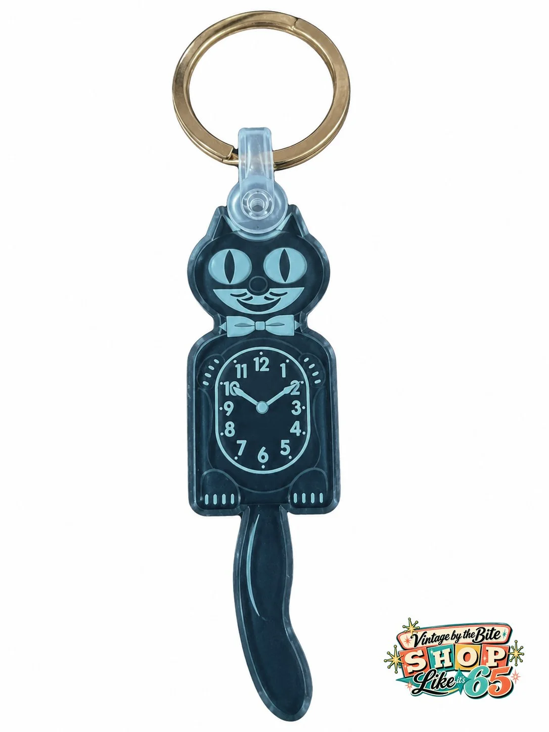 Retro Inspired Kit-Cat Klock Keychain - Free Shipping