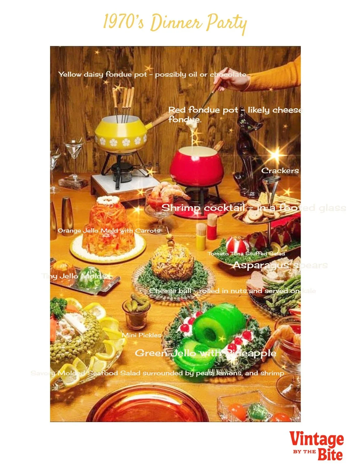 70s dinner party ideas