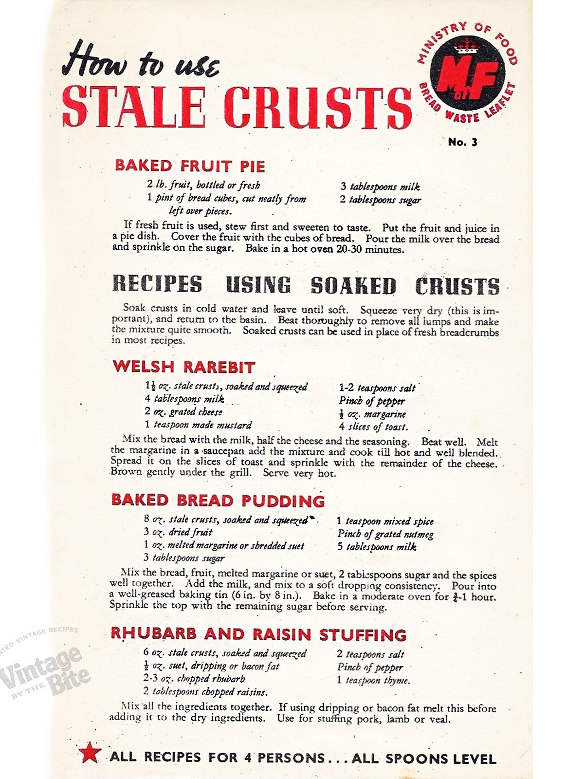 how to use stale bread - public recipe