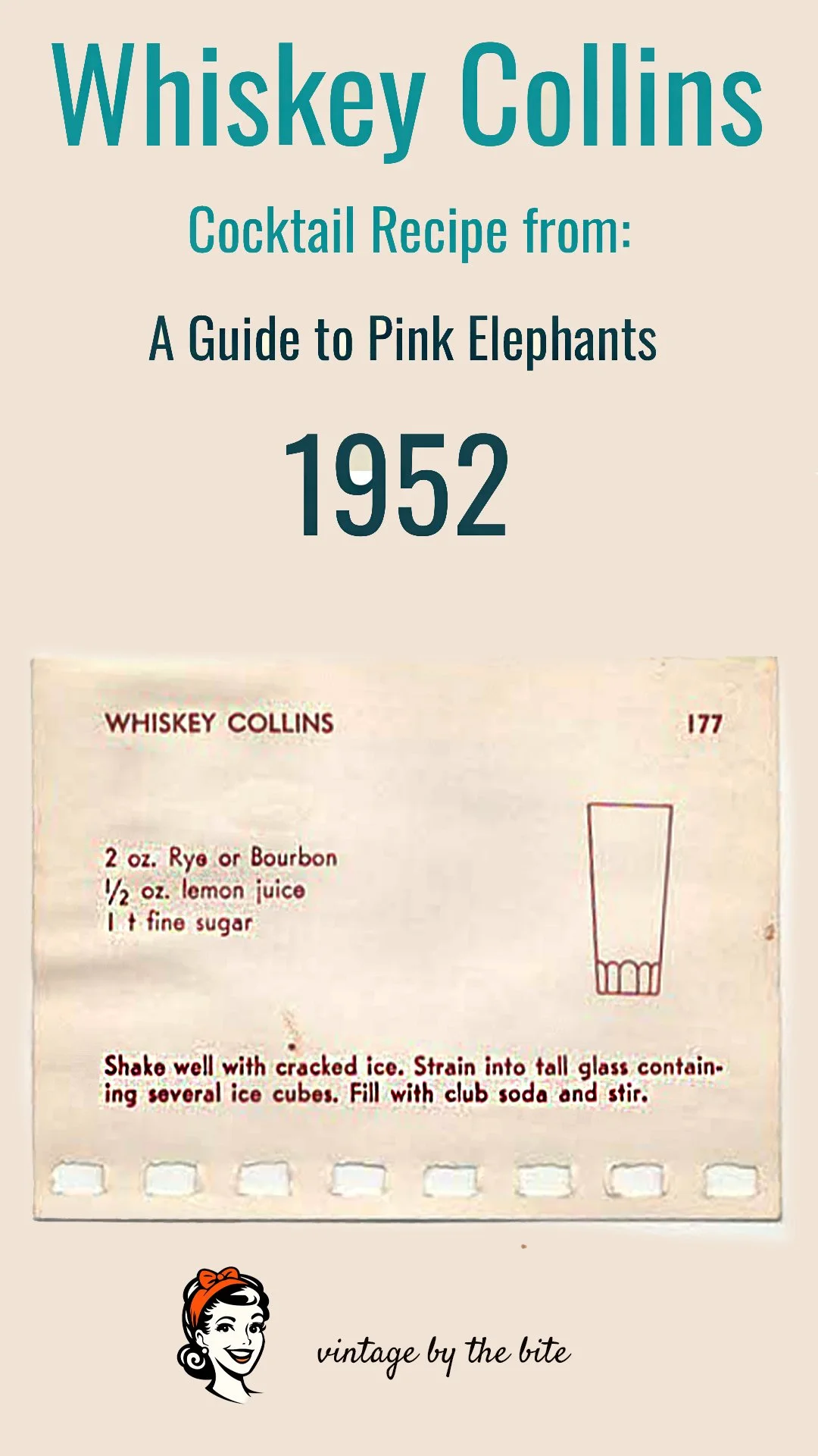 whiskey Collins/ 1952/personal collection