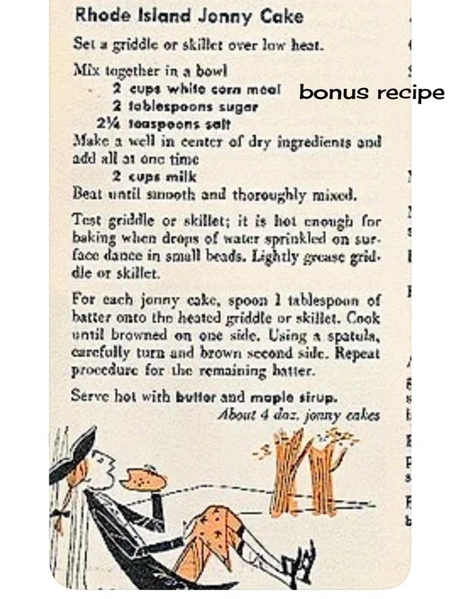Johnny Mathis Recipes Grandma’s Old-Fashioned Johnny Cake Recipe | Vintage Cornmeal Classic ...