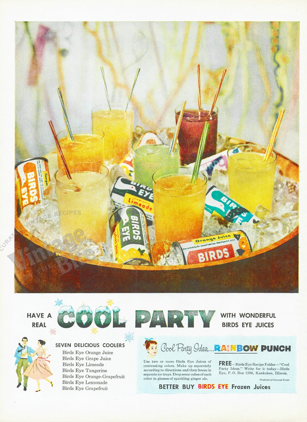 birds eye/rainbow punch/personal collection