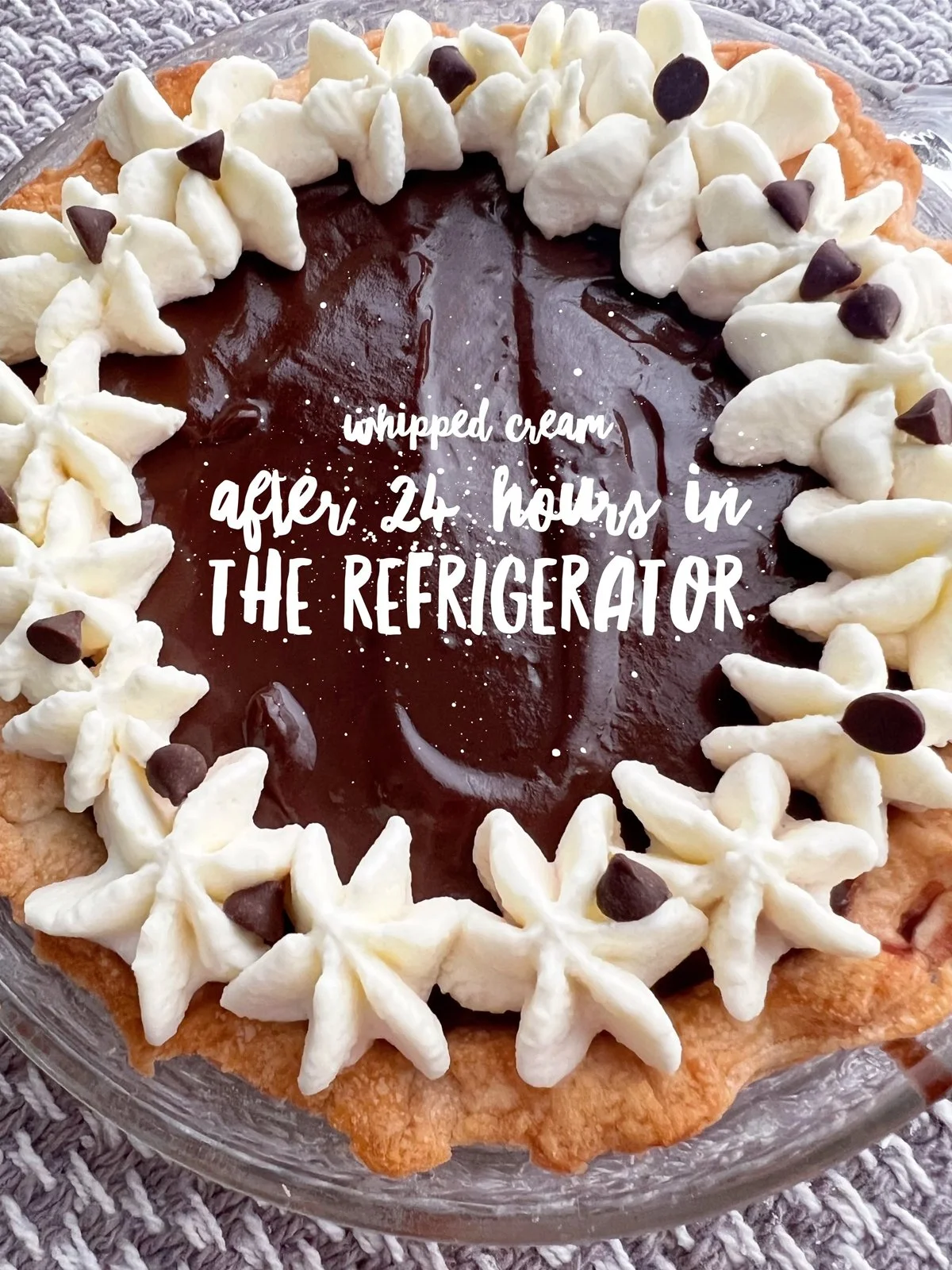 stabilized whipping cream