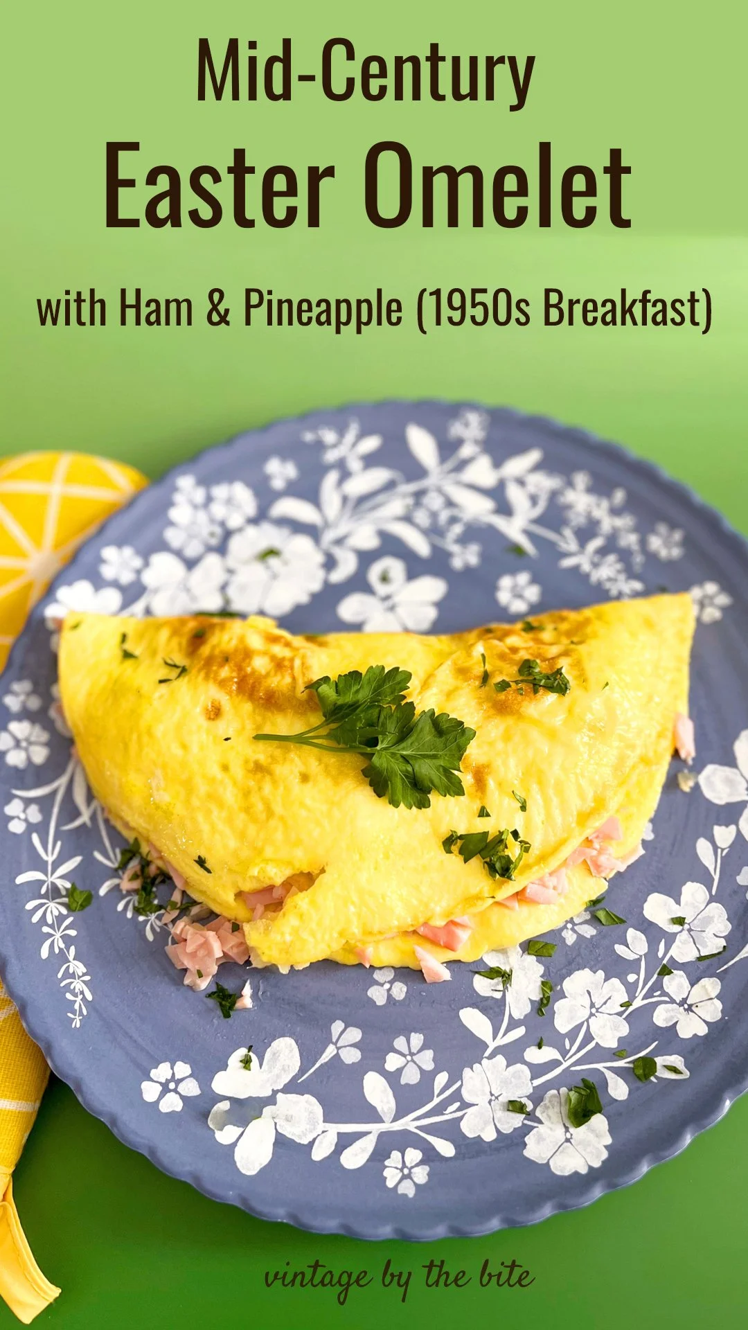 midcentury easter omelet