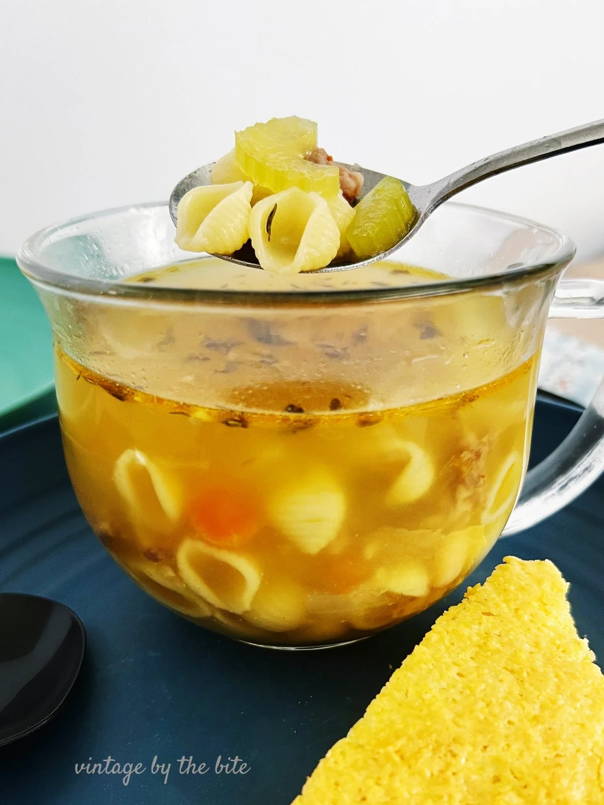 Mediterranean past soup recipe linked here