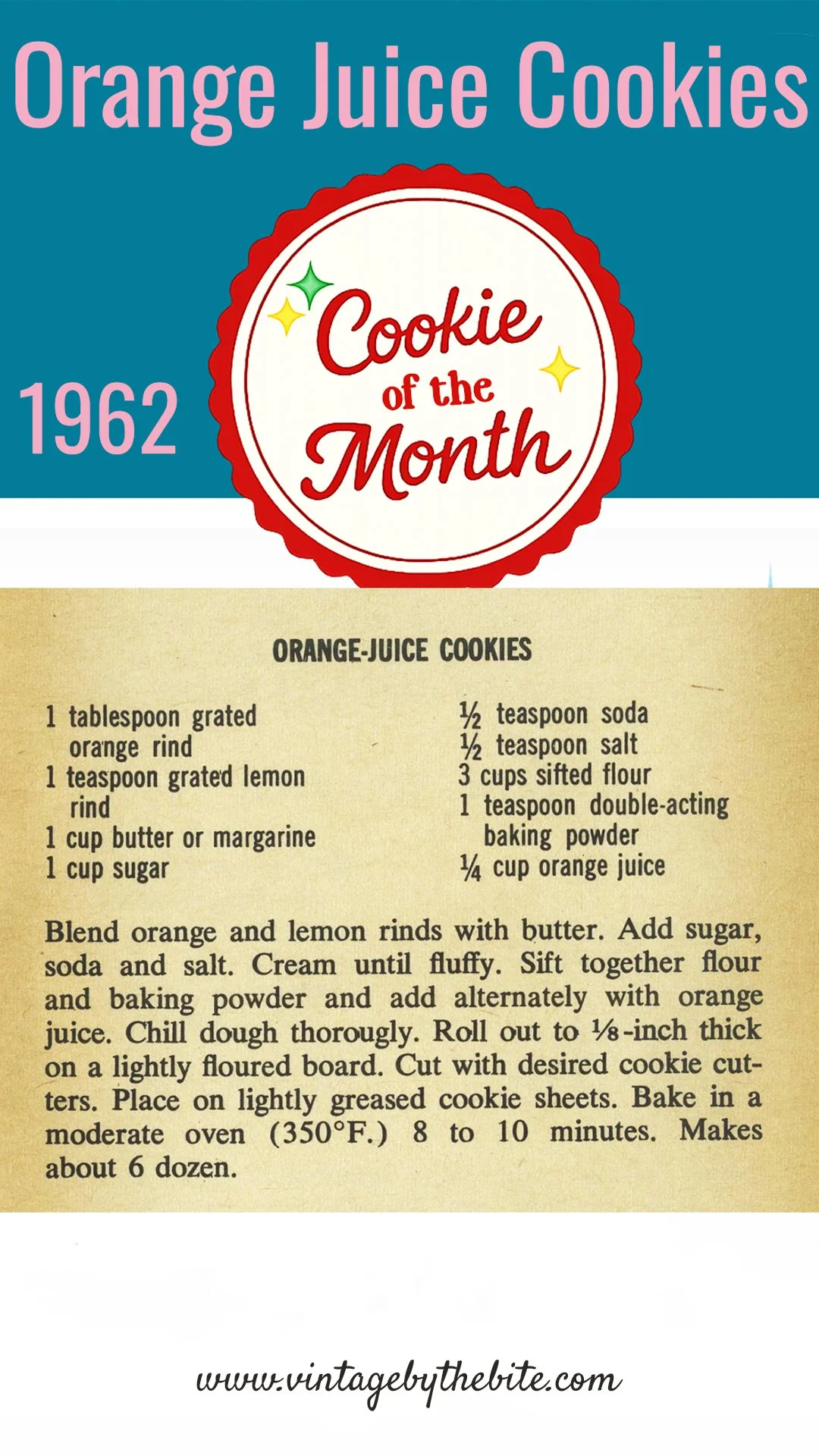 feb cookie recipe of the month orange juice cookies