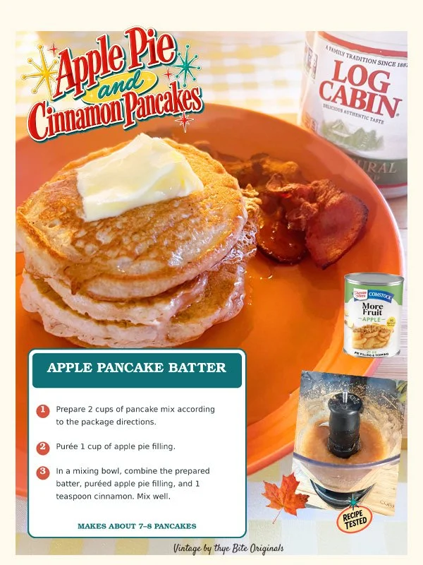 apple Pie Pancakes- no link