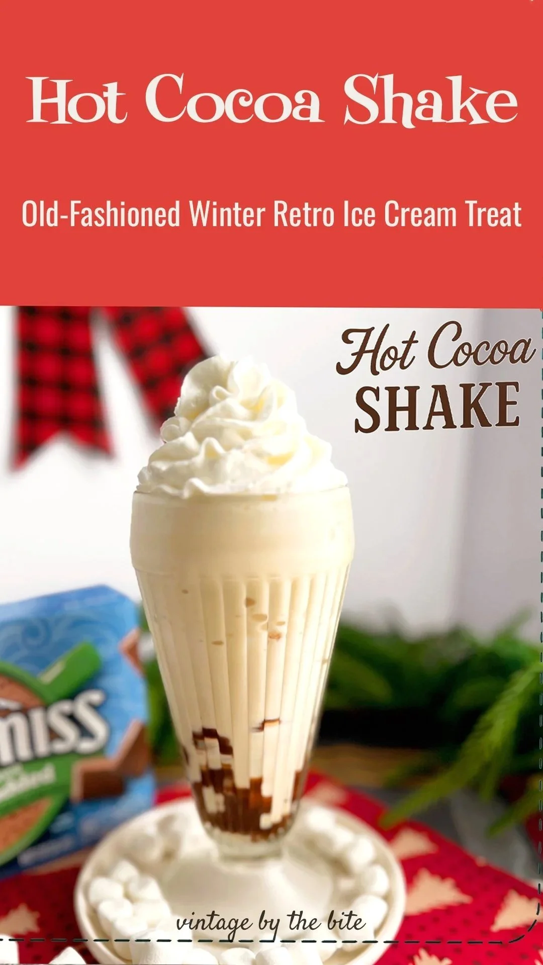 retro hot chocolate shake