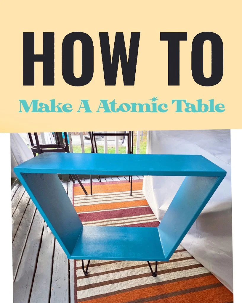 how to make a atomic table at home