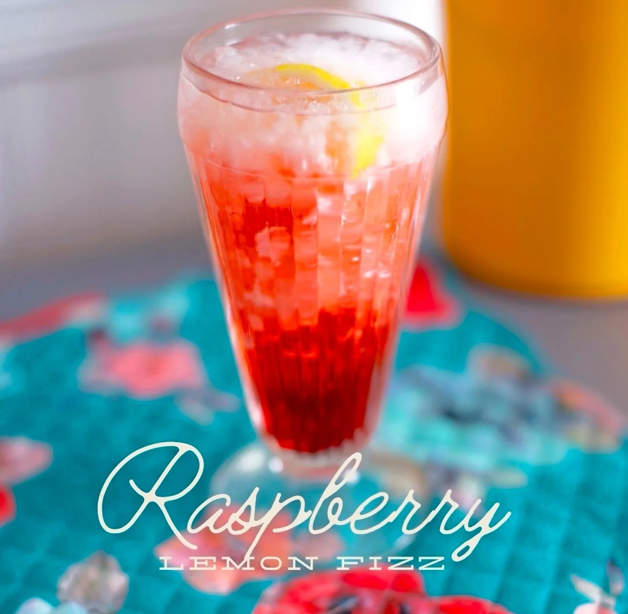 raspberry lemon fizz
