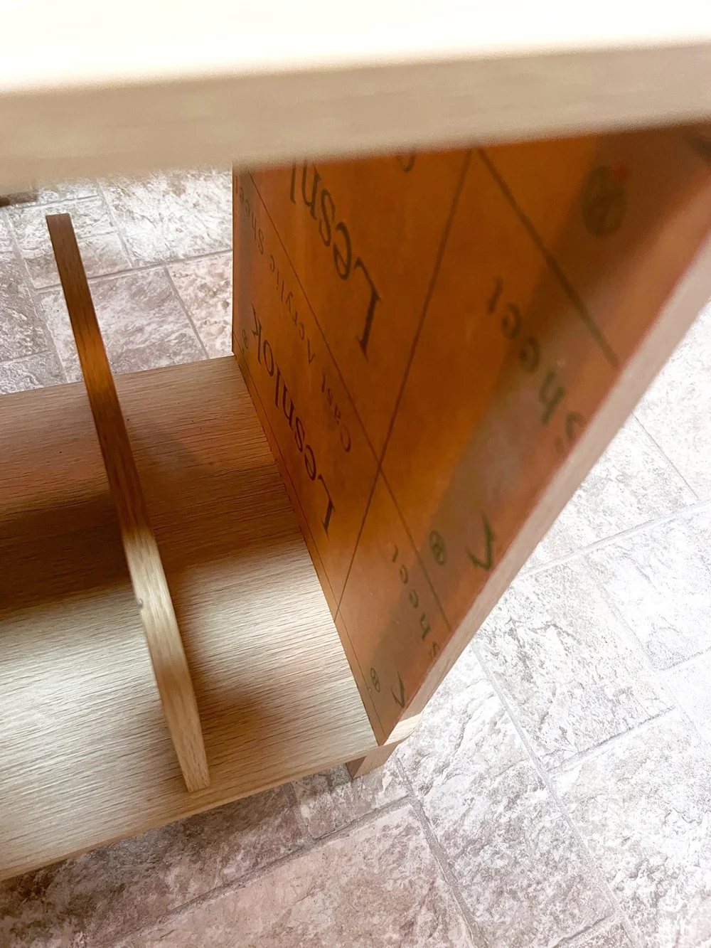 DIY Retro Record Stand Makeover | Mid-Century Vinyl Storage for Fall