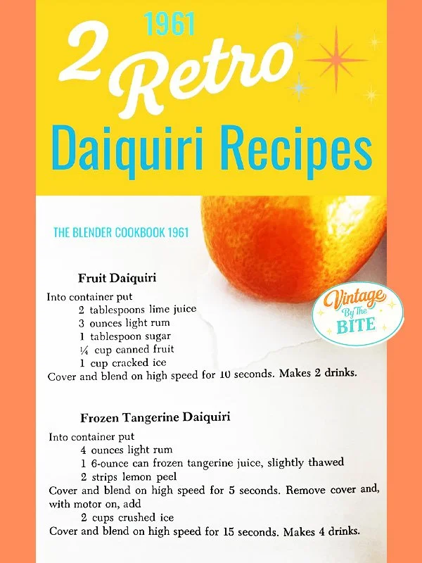 2 daiquiri recipes