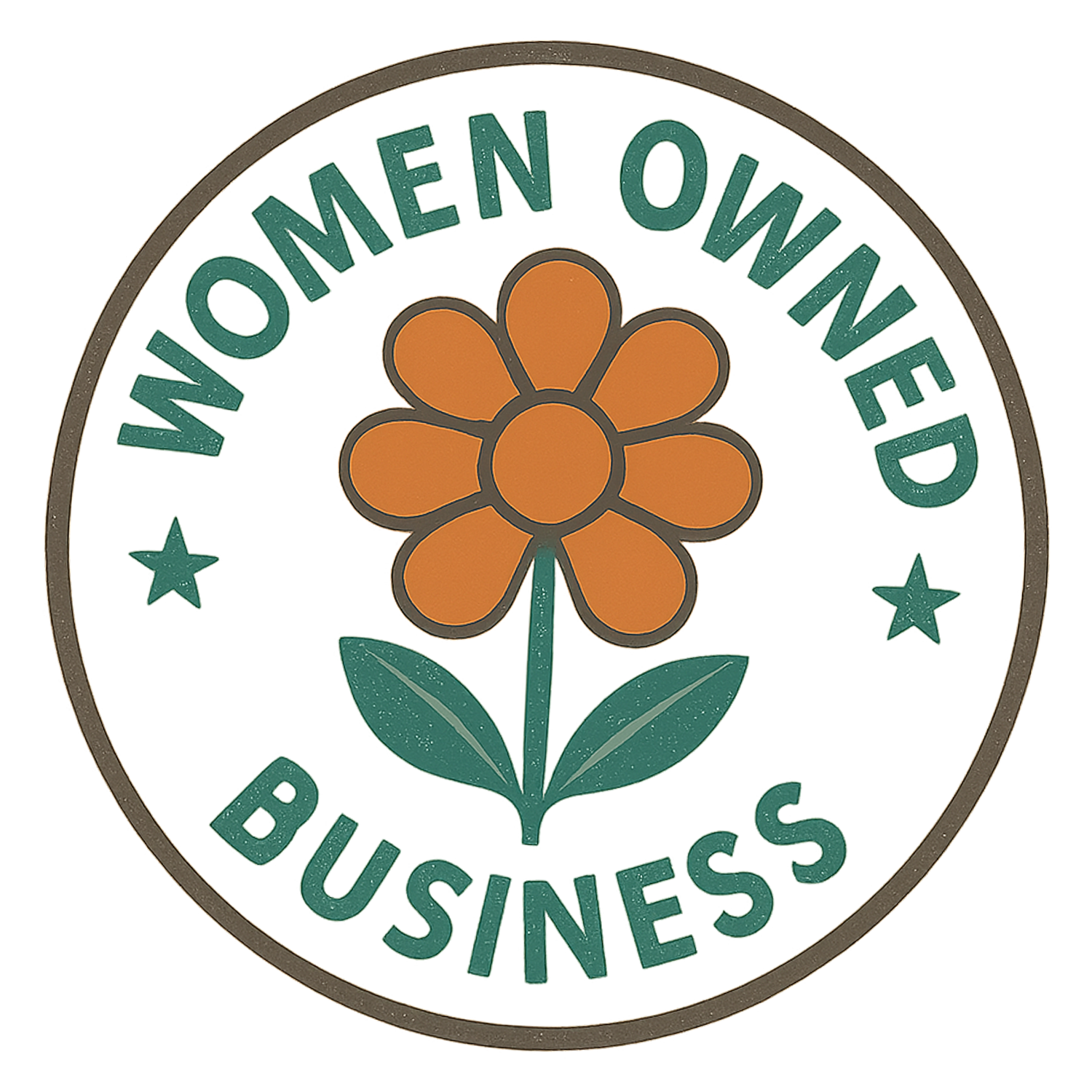 Free badge women owned business-vintage -by-the-bite