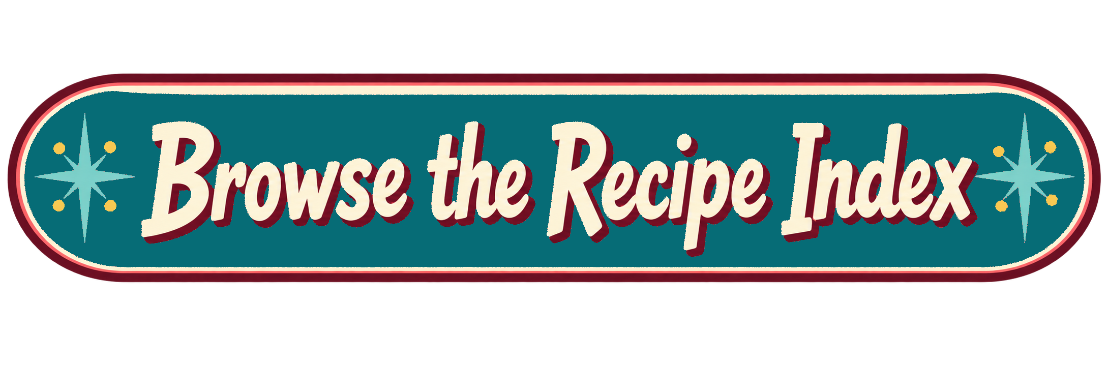 browse recipe index button