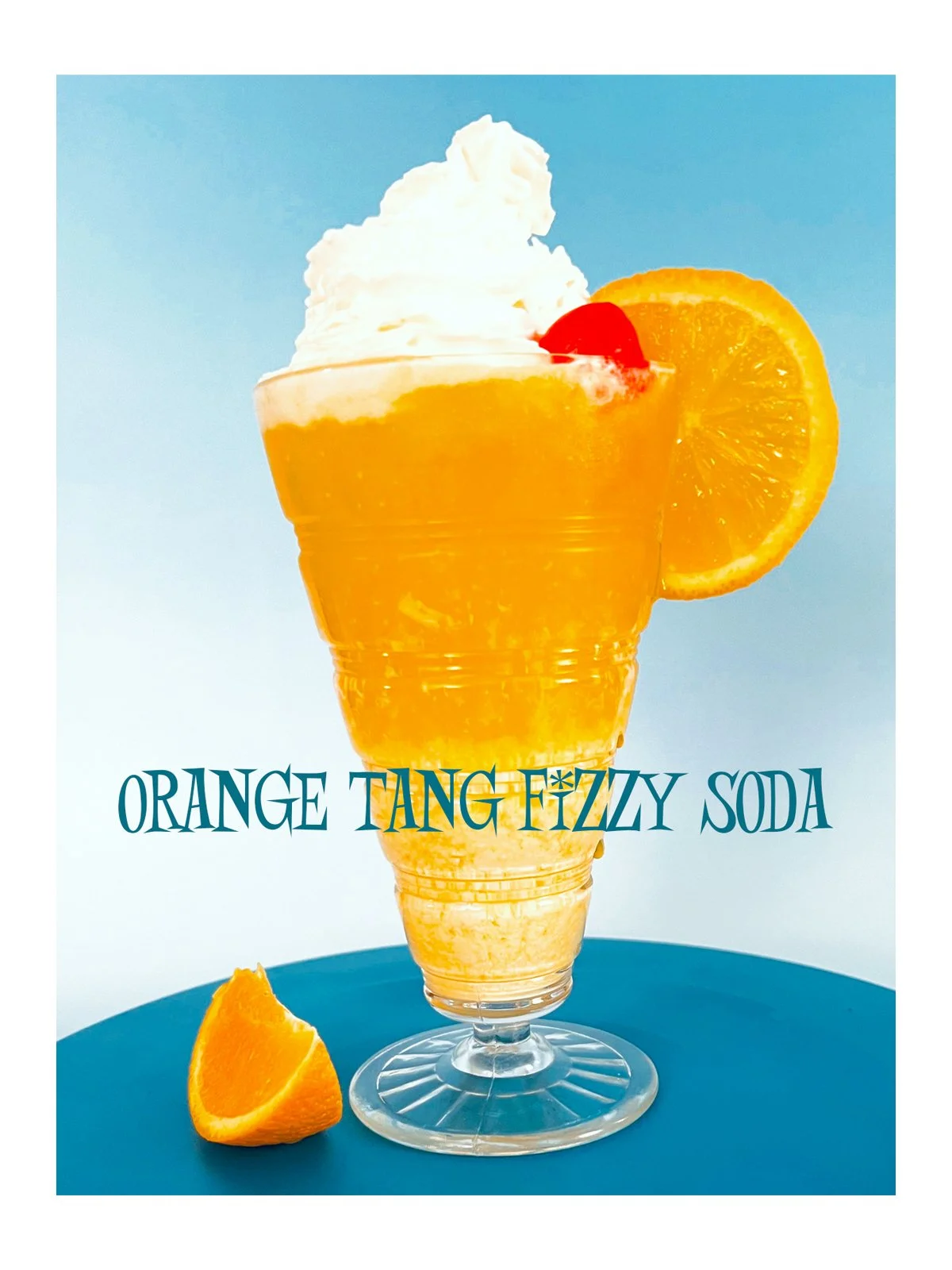 fizzy orange drink