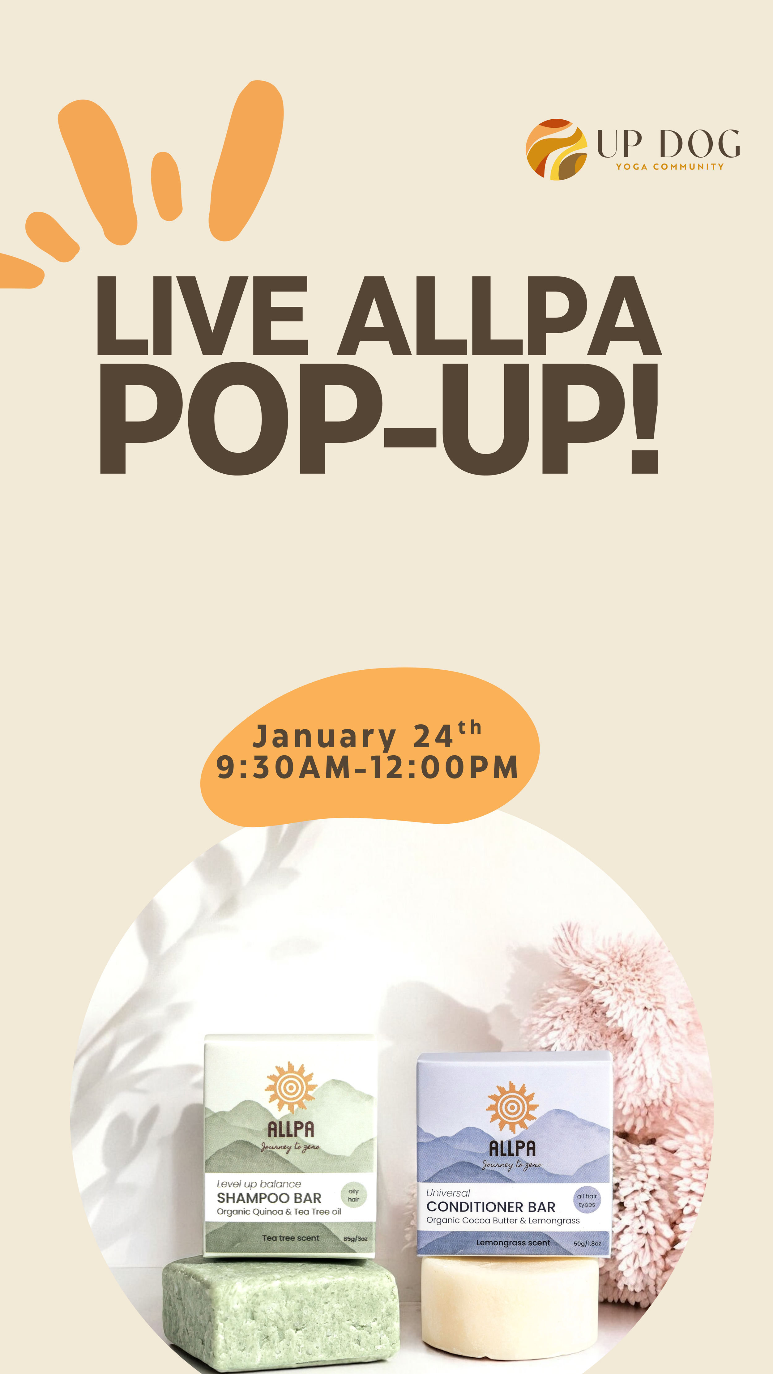 LiveAllpa Pop Up!