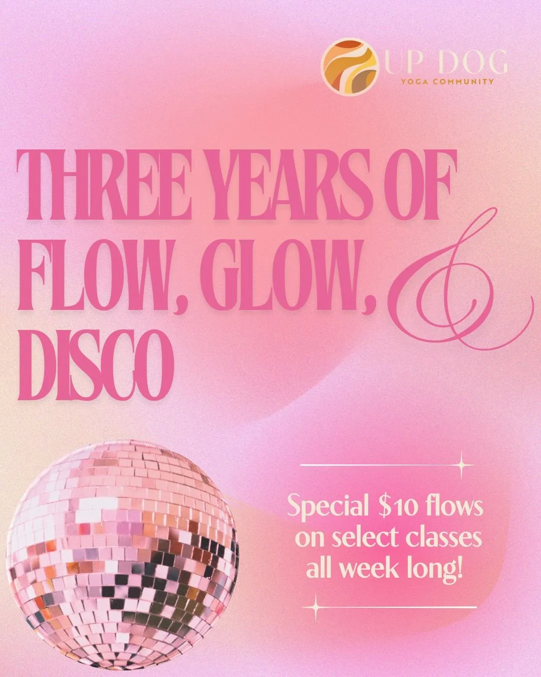 Three Years of Flow, Glow, &amp; Disco! 