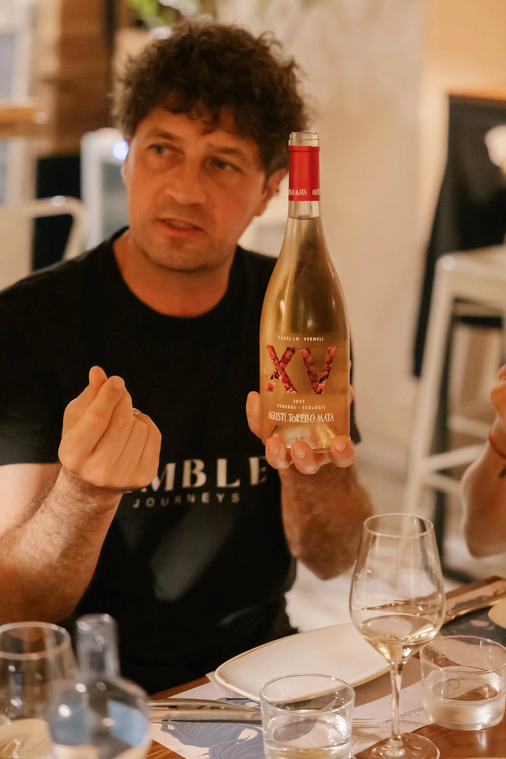 Our local sommelier in Catalonia, who hosts Amble guests on both private and scheduled journeys, sharing the stories, producers, and wines that define the region.