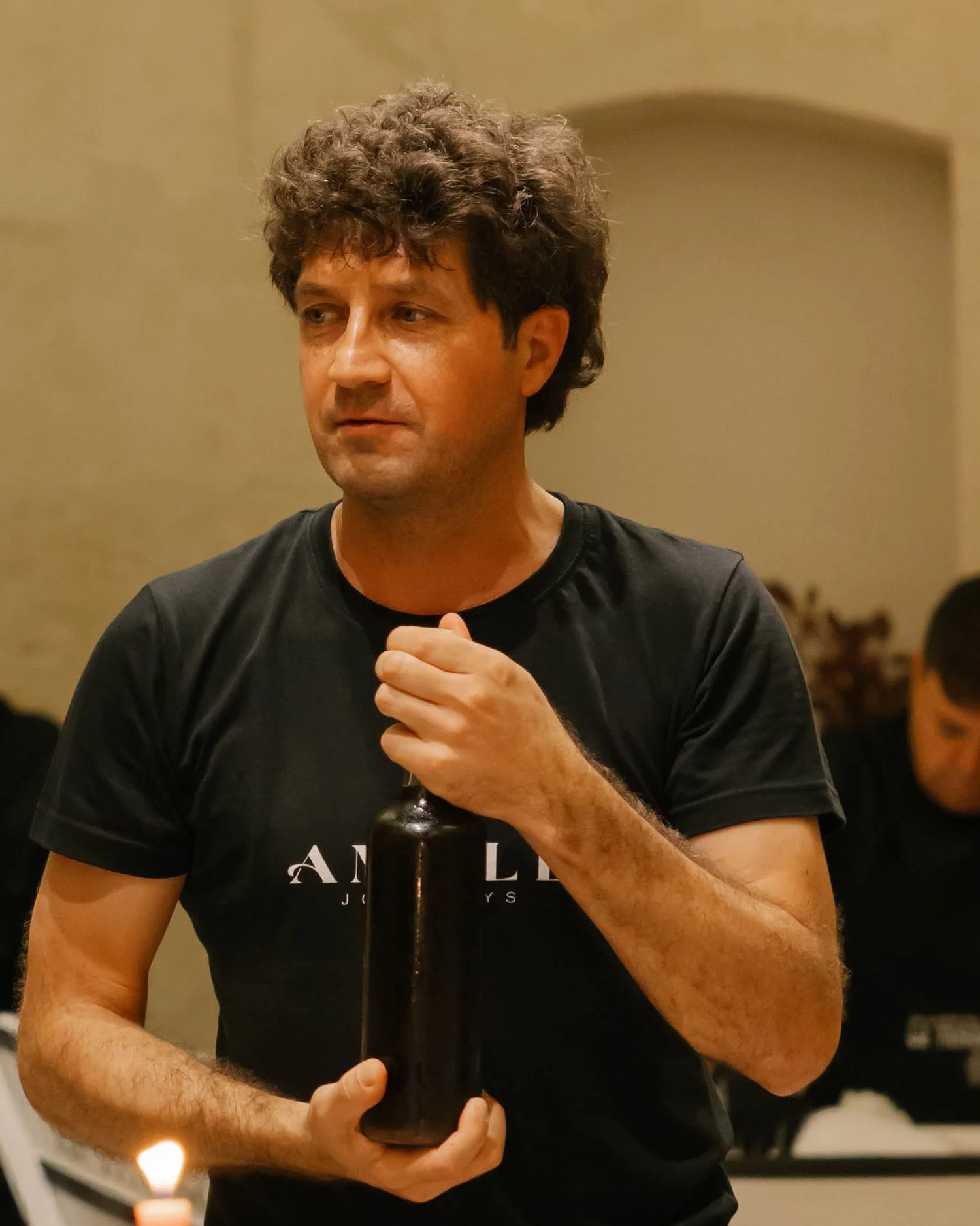 Xavi, sommelier and Amble host in Catalonia