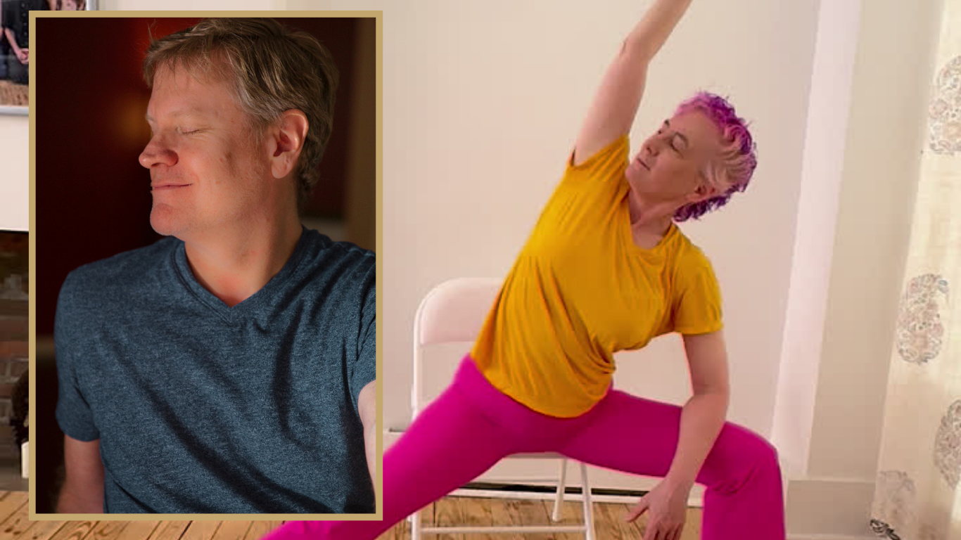 Chair Yoga Workshop Series with Phil: Fridays at 11am Aug 14 - Sep 18