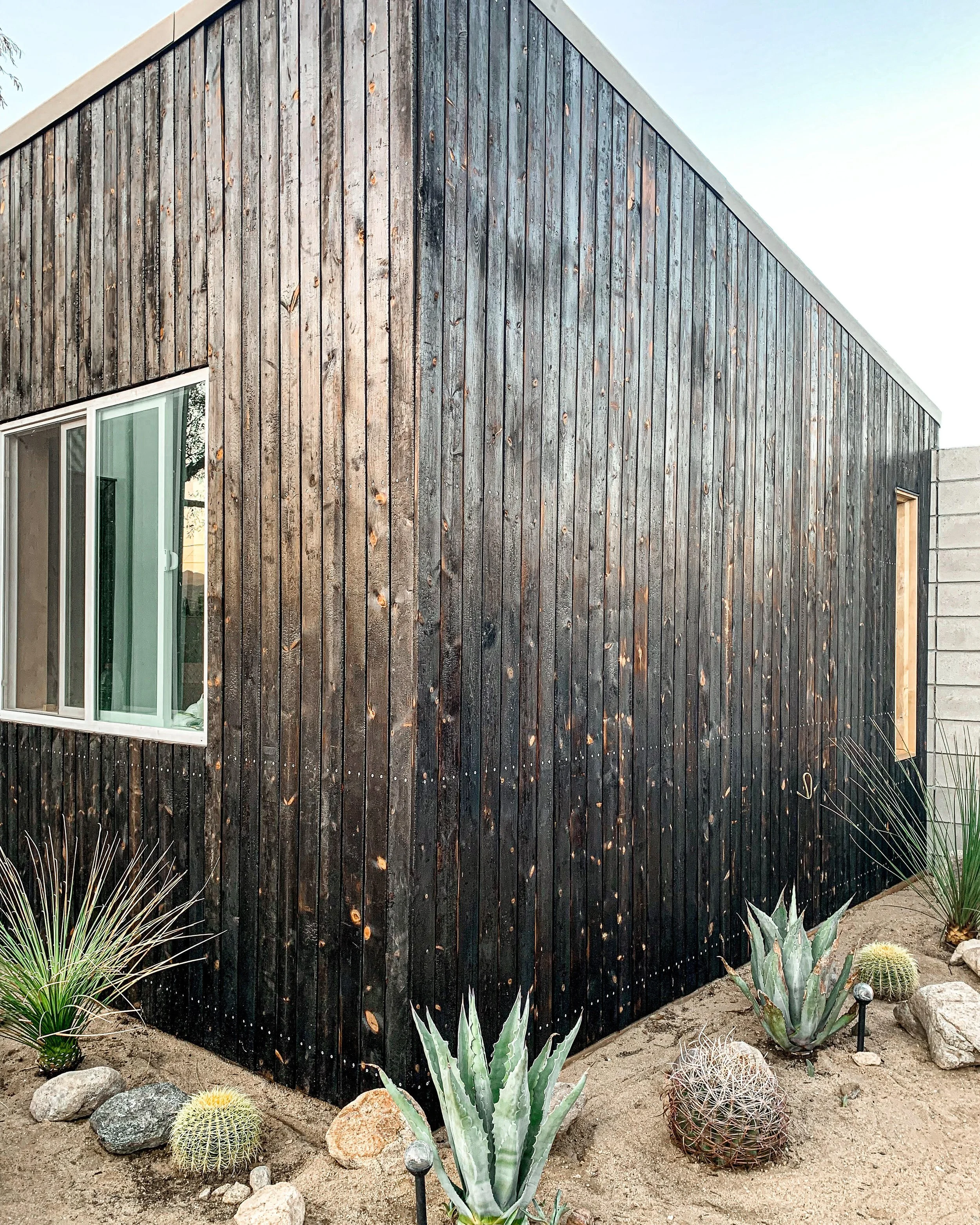 home architectural design of a modern desert residence by design build studio in joshua tree california for vacation home design