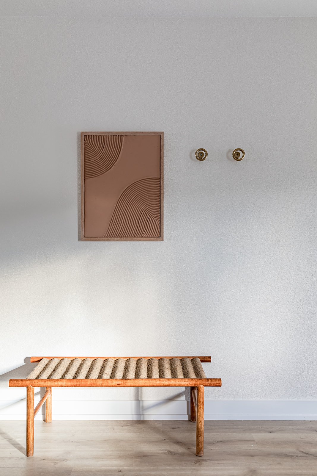 interior design and styling of dining room table by design build studio in joshua tree california for vacation home design