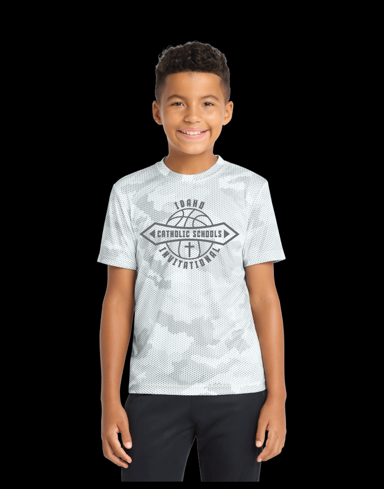 Sport-Tek® Youth CamoHex Tee