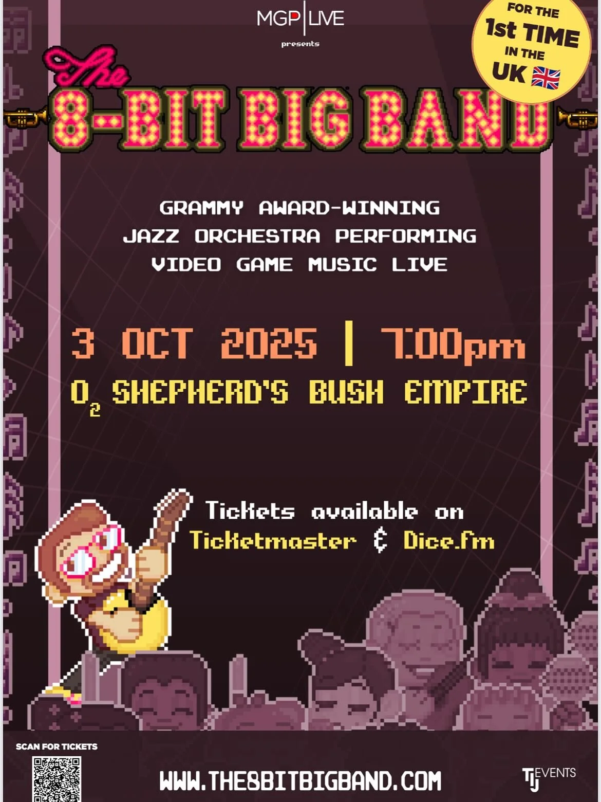 🎷 Grammy-winning jazz orchestra meets video game soundtracks&hellip; LIVE in London for the very first time!
📍 October 3 &bull; O2 Shepherd&rsquo;s Bush Empire
🎟️ Tickets at [link in bio]