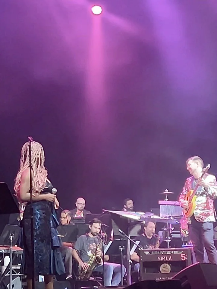 Friday night at the Wiltern &mdash; pure magic! 
Three incredible guest vocalists with @the8bitbigband 🎤