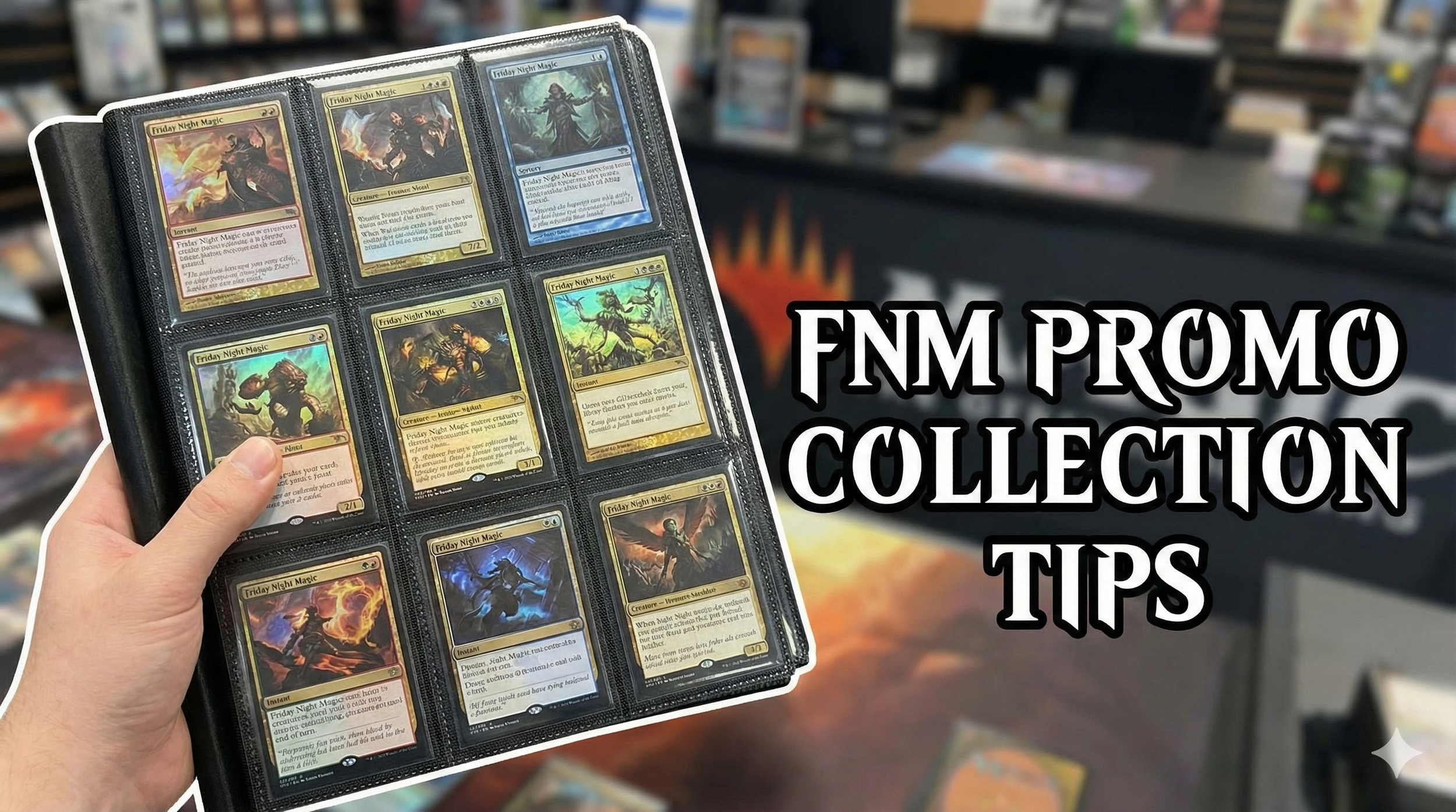A Guide to Collecting Friday Night Magic (FNM) MTG Promo Cards - Tips &amp; Strategies to Minimize Spend and Maximize Fun