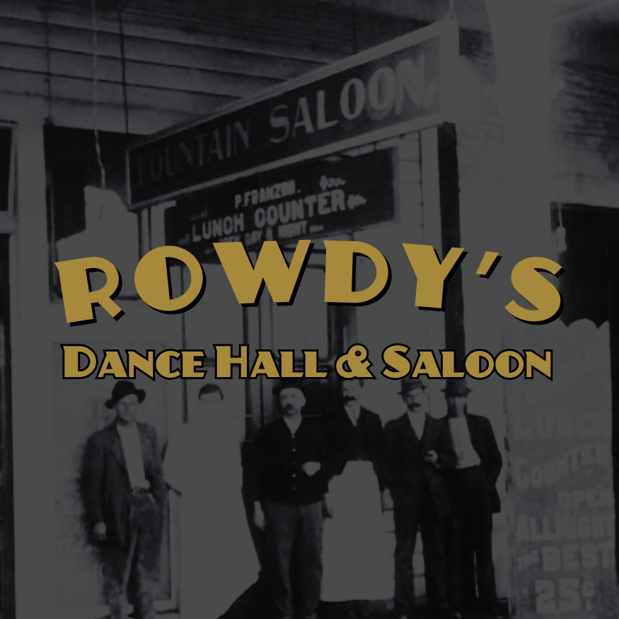 Rowdy's Dance Hall & Saloon - Logo Design