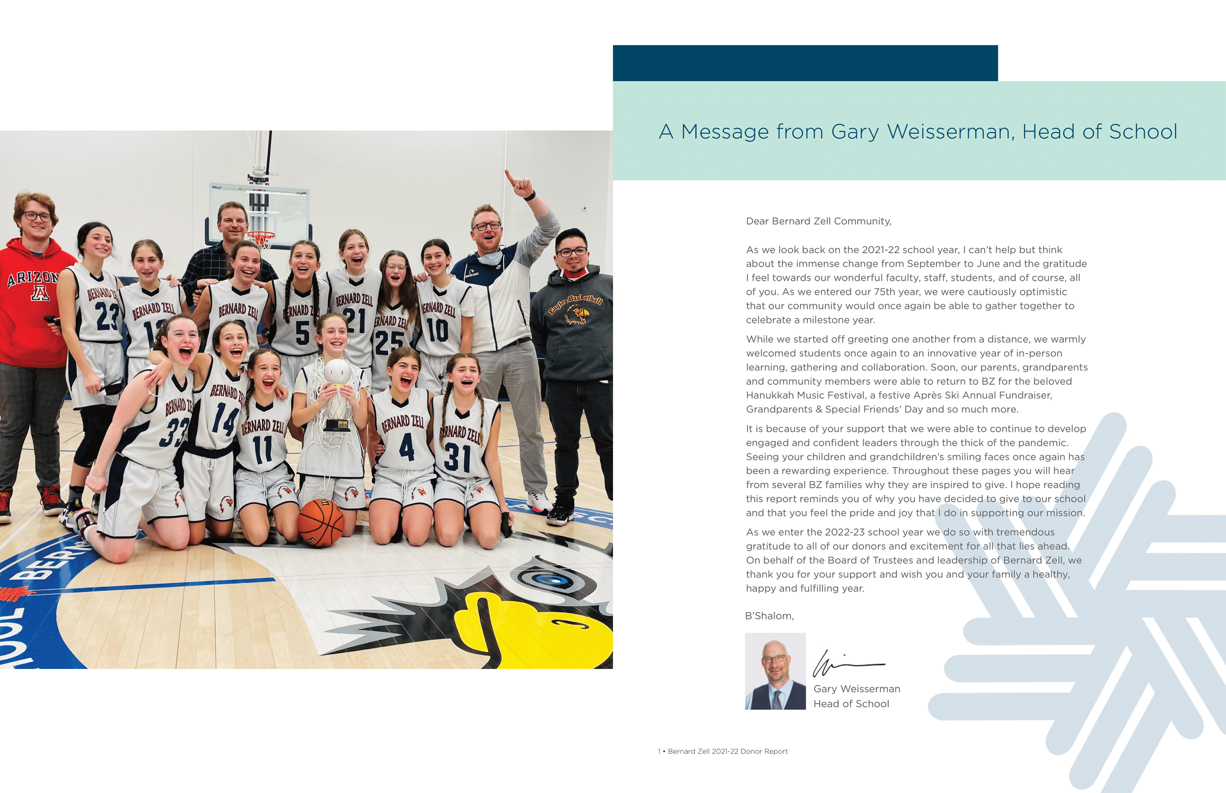 Annual Donor Report - 2021