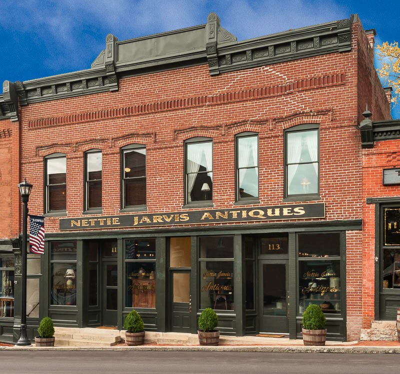 Nettie Jarvis Antiques - Website Content and Design