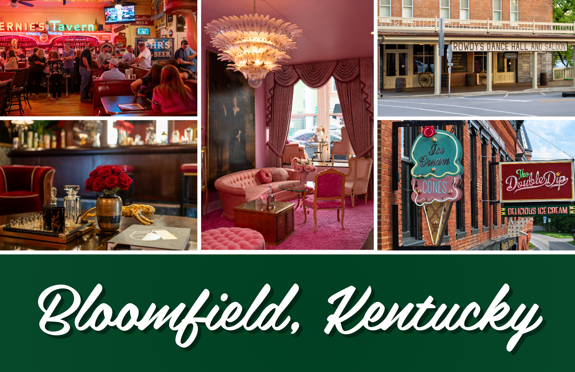 Visit Bloomfield - Print Design